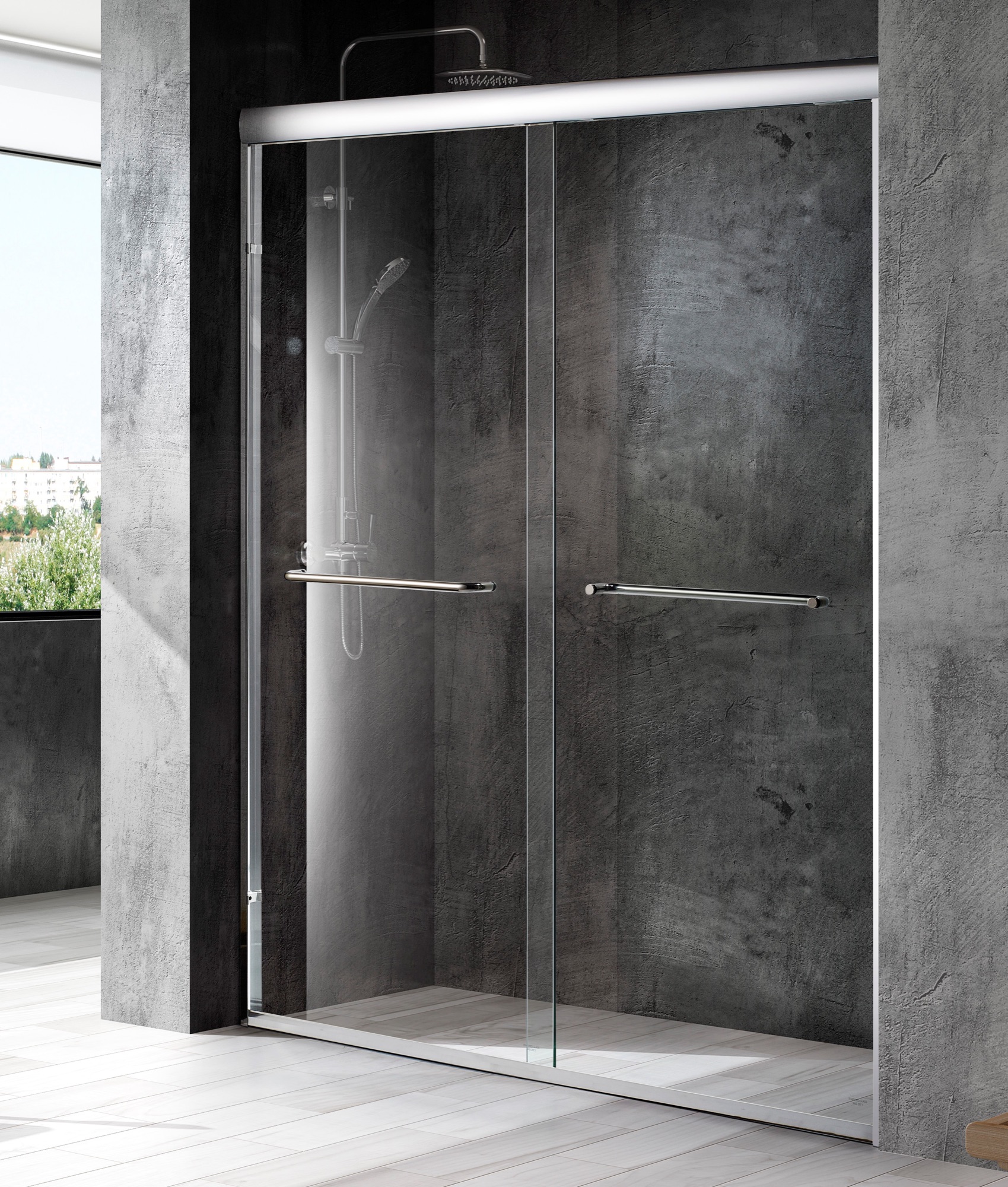 WS10 Series sliding shower door